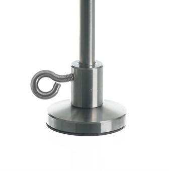 Stativfuß 18/10 Stahl, 60 x12mm