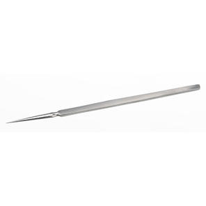 Präpariernadel, rostfrei, gerade, L=140mm, mit Edelstahlgriff,Gewicht in g: 13,0