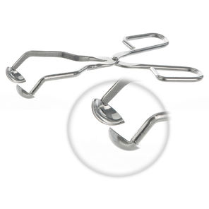 Probenzange, 18/10 Stahl, L=220mm