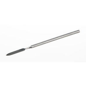 Zementspatel, rostfreier Stahl, 1 Seite konisch, L=150mm<br />Gewicht in g: 21,0