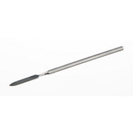 Zementspatel, rostfreier Stahl, 1 Seite konisch, L=150mm<br />Gewicht in g: 21,0