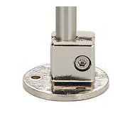 Stativfuss zur Wand-/Deckenbefestigung LABORAL, D=50mm, d=12-13mm,Gewicht in g: 128,0