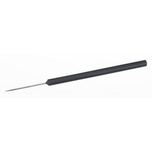 Präpariernadel, gerade, L=140mm, mit Plastikgriff,Gewicht in g: 4,0