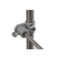 Fitting für DIN-Stativmaterial d=26,9/12-13mm, T-Guss/Stahl