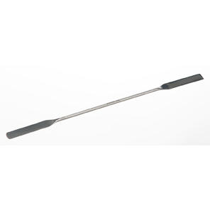 Doppelspatel 18/10 Stahl, flexibel, LxB=180x10mm,Gewicht in g: 13,0