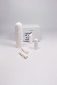Extraktionshülse, Glasfaser, 100% Borsilikat, binderfei, Ø 22 x 80 mm