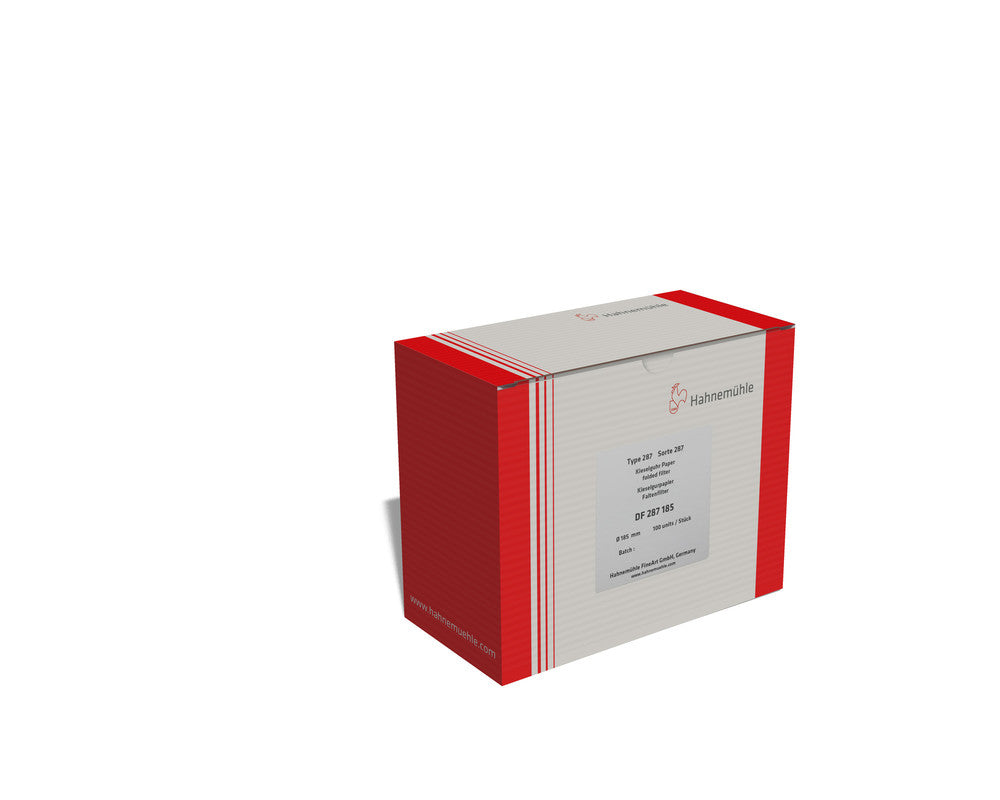 Kieselgurpapier 287, 154 g/qm, Faltenfilter 150 mm