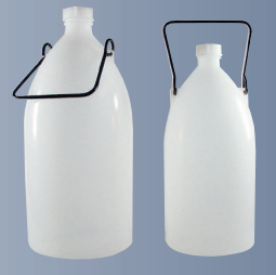 Enghals-Verpackungsflasche, naturfarbig