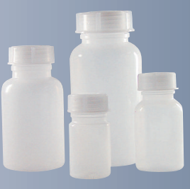 Weithals-Verpackungsflasche, PE-LD, naturfarbig
