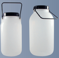 Weithals-Verpackungsflasche, naturfarbig