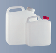 Kanister, PE-HD, natur, komplett mit Schraubverschluss