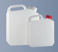 Kanister, PE-HD, natur, komplett mit Schraubverschluss und