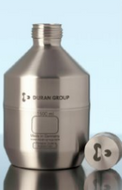 Edelstahlflasche mit DIN Gewinde, GL 45