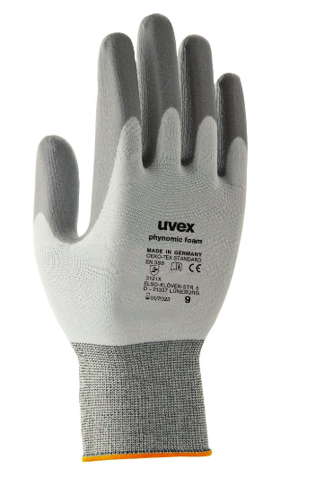 Schutzhandschuh uvex phynomic foam