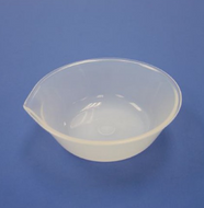 Abdampfschale aus PFA - mit Ausguss