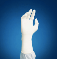 Reinraum NITRIL Handschuhe - 30 cm, beidhändig tragbar / Weiß /M