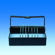 Färbeküvette, POM für 25 Objektträger 76 x 26 mm