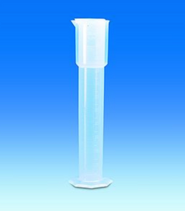 Aräometerzylinder, PP erhabene Skala, 500 ml