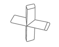IKAFLON 10 cross Magnetrührstäbchen, Kreuz, 10 x 10 mm, 5 St.
