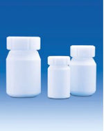 Weithalsflasche, PTFE starkwandig, mit Schraubkappe, PTFE, 10 ml