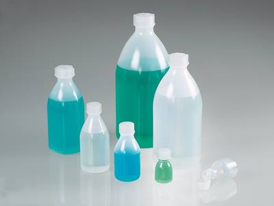 Bio-Flasche Enghals PE, Green LDPE, 500 ml, m.V.