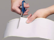 close-it tape food & pharma, BxL 95mm x 50m, weiß