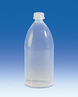 Enghalsflasche, PFA mit Schraubkappe, PFA, 250 ml
