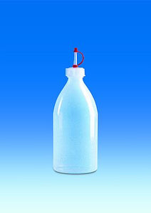 Tropfflasche, PE-LD GL 14, mit Verschlusskappe und Tropfaufsatz, PE-LD, 20 ml