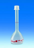 Messkolben, PMP, Klasse B mit Schraubkappe, PP, 500 ml