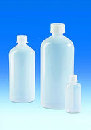 Enghalsflasche, PE-LD mit Schraubkappe, PP, 50 ml