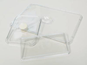 Deckel, PS glasklar, Instrumentenschale 700 ml