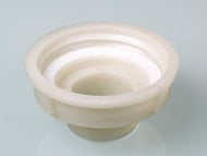 Gewindeadapter 61 mm außen - 3" grob innen, natur