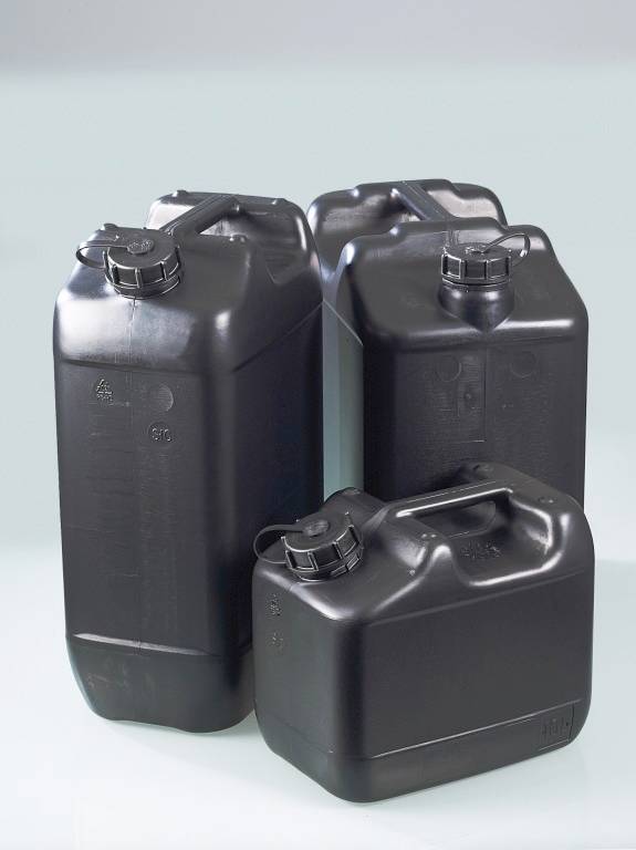 Kanister elektr. leitf. HDPE, UN, DIN61, 10l, m.V.