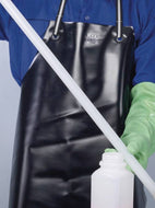 Kunststoffschürze, PVC schwarz, Industriequalität