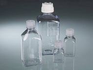 Laborflasche, PC glasklar, erhab. Skala, 2000 ml