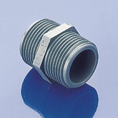 Nippel, Außengewinde, PP, 3/4