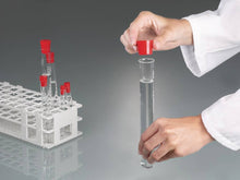 Normstopfen PVC, Ø 42x49 mm, Höhe 34 mm, rot