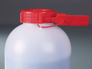 Plombierbare Weithalsflasche, HDPE, 1000 ml, m.V.