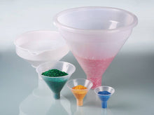 Pulvertrichter, PE, Außen-Ø 253 mm, Auslauf-Ø 50mm