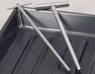 QualiRod zylindrisch, V2A, Bohrt.20cm, Innen-Ø 8mm