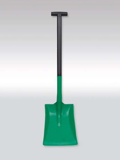 Schaufel Industrie, PP grün, BxTxL 25x32x97cm