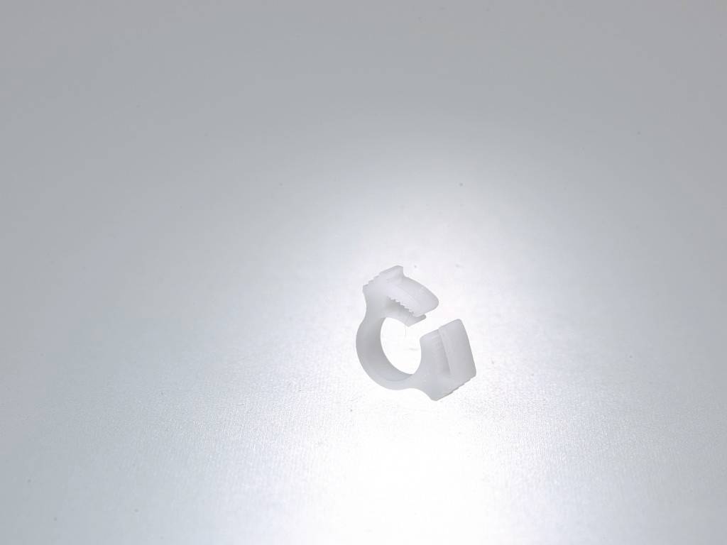 Schlauchschelle POM, für Schlauch-Ø 6-6,5 mm