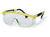 Schutzbrille Color, gelb/schwarz, Bügel längenver.