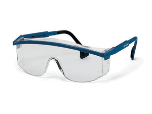 Schutzbrille Color, blau, Bügel längenverstellbar