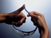 Schutzbrille Ultraleicht, 18 g, flexibel, blau