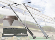 SiloBohrer, Alu, 150 cm, Spiralen-Ø 90 mm, 400 ml