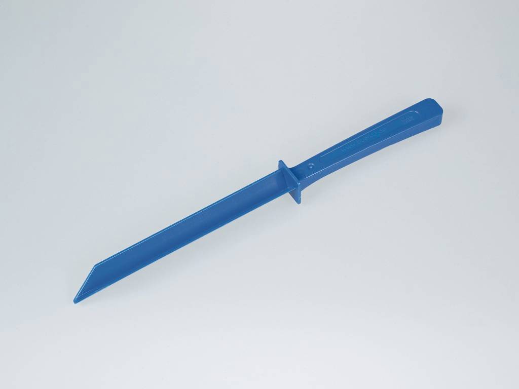 Spatel für Lebensmittel, blau, PS, steril, 150 mm