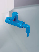 StopCock Ablasshahn, Überwurfm.3/4"-Winkel m.Tülle