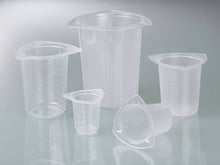 Universal-Messbecher, PP, 250ml, mit Ausgusslippen