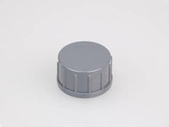 Verschlusskappe 3/4" Innengewinde, PVC, grau